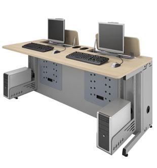 Manual Store-Away Desk