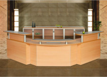 Reception desk